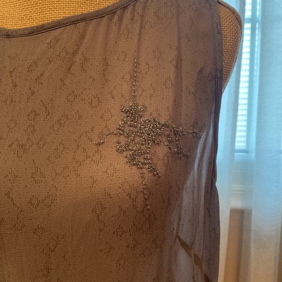 Bruuns Bazaar beautiful gray top with unique combination, size S - Picture 3 of 12